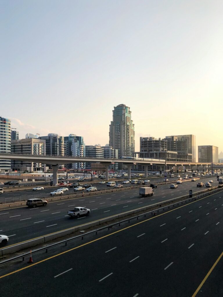 Intercity travel UAE Sheikh Zayed Road