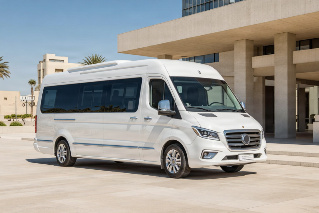 Luxury Minibus for large group transfers